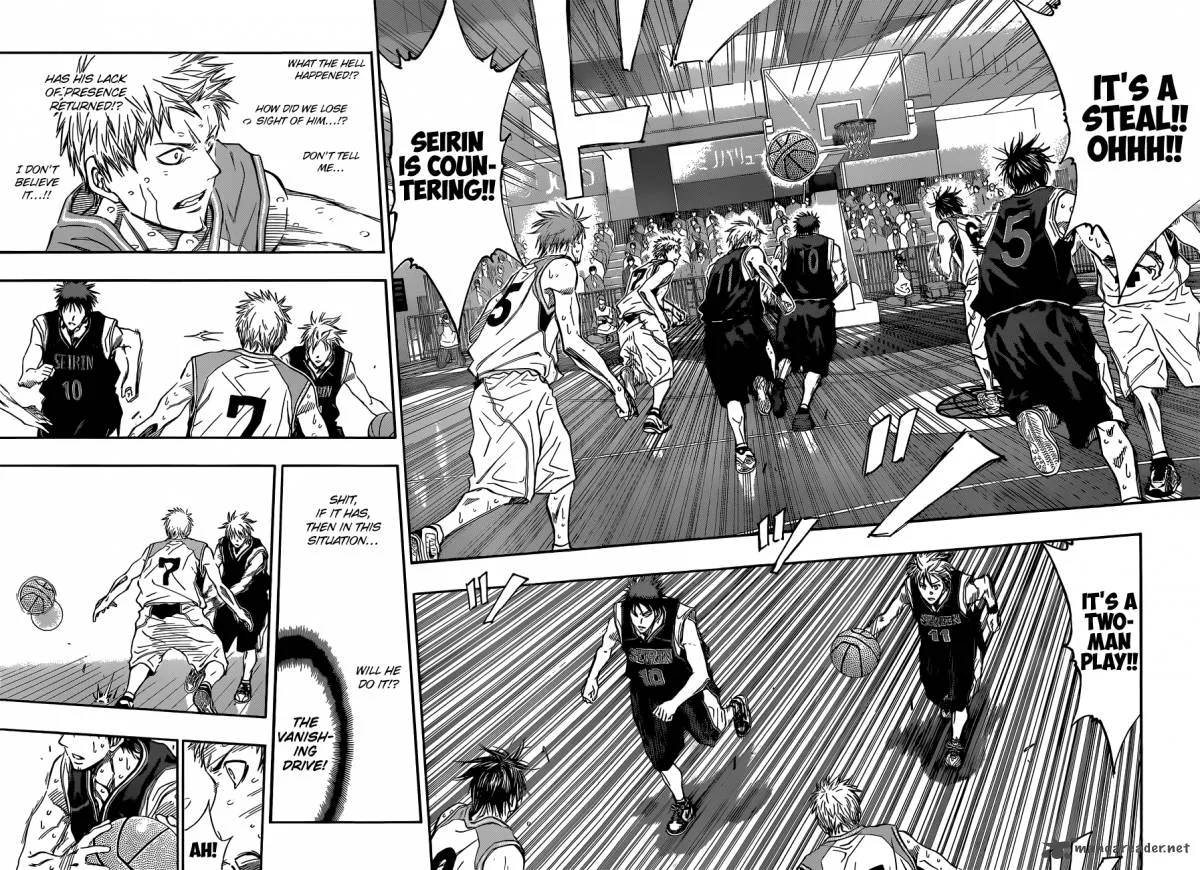 Kuroko no Basket Chapter 249 page 5