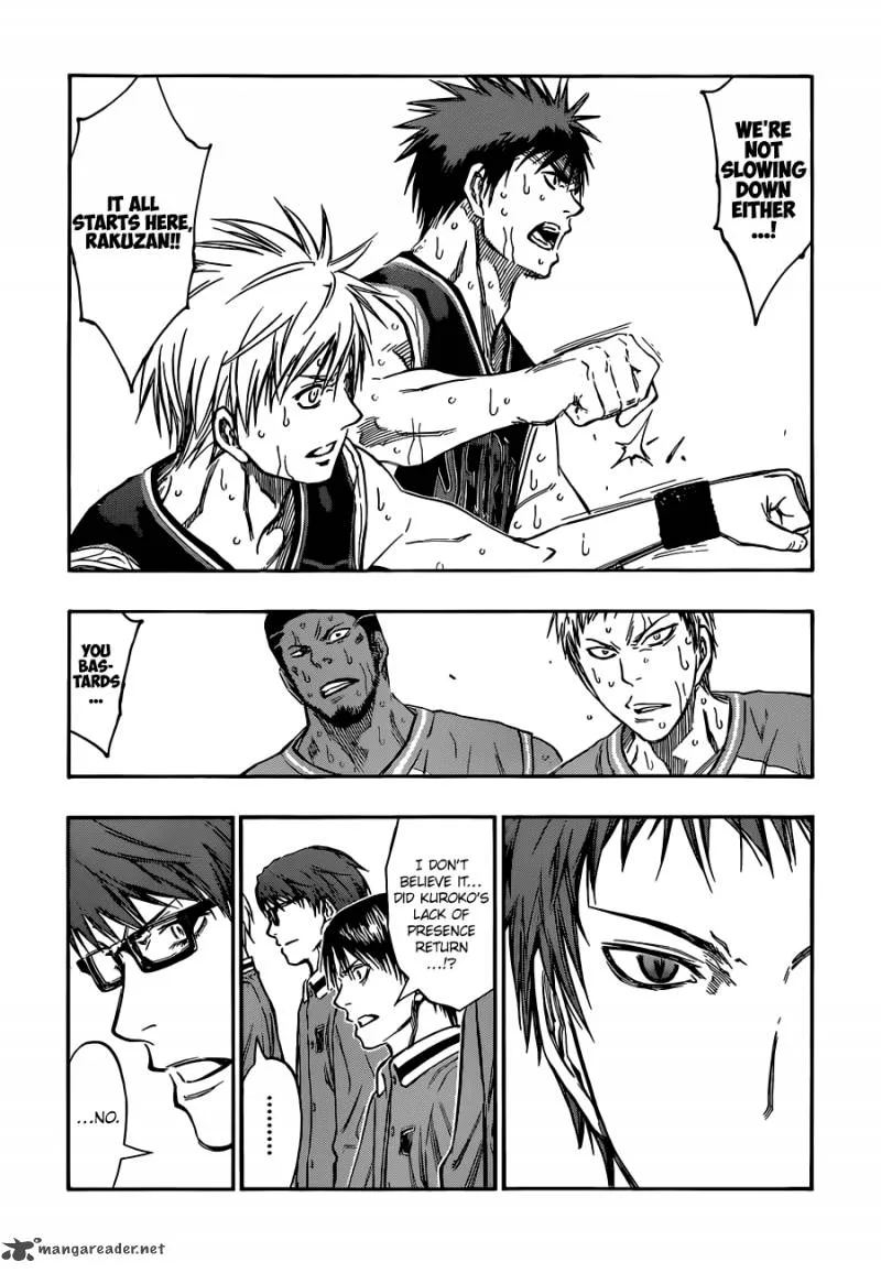 Kuroko no Basket Chapter 249 page 8