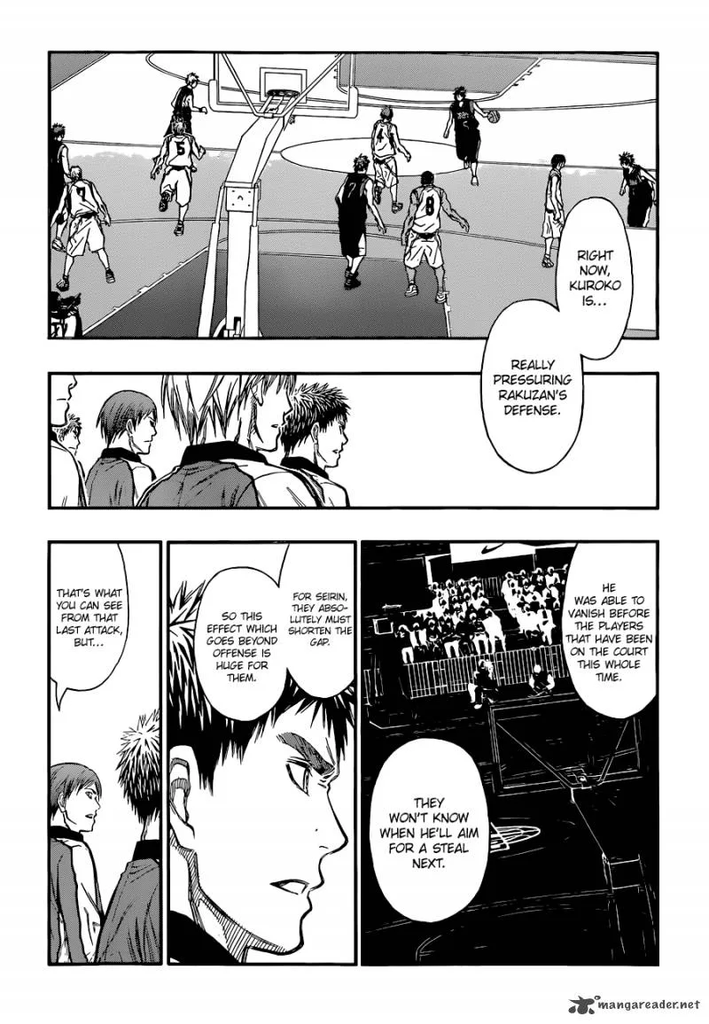 Kuroko no Basket Chapter 249 page 14