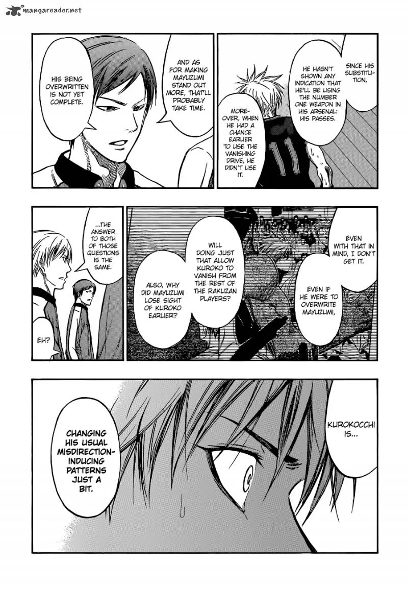 Kuroko no Basket Chapter 249 page 15