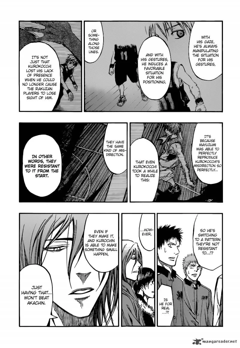 Kuroko no Basket Chapter 249 page 16