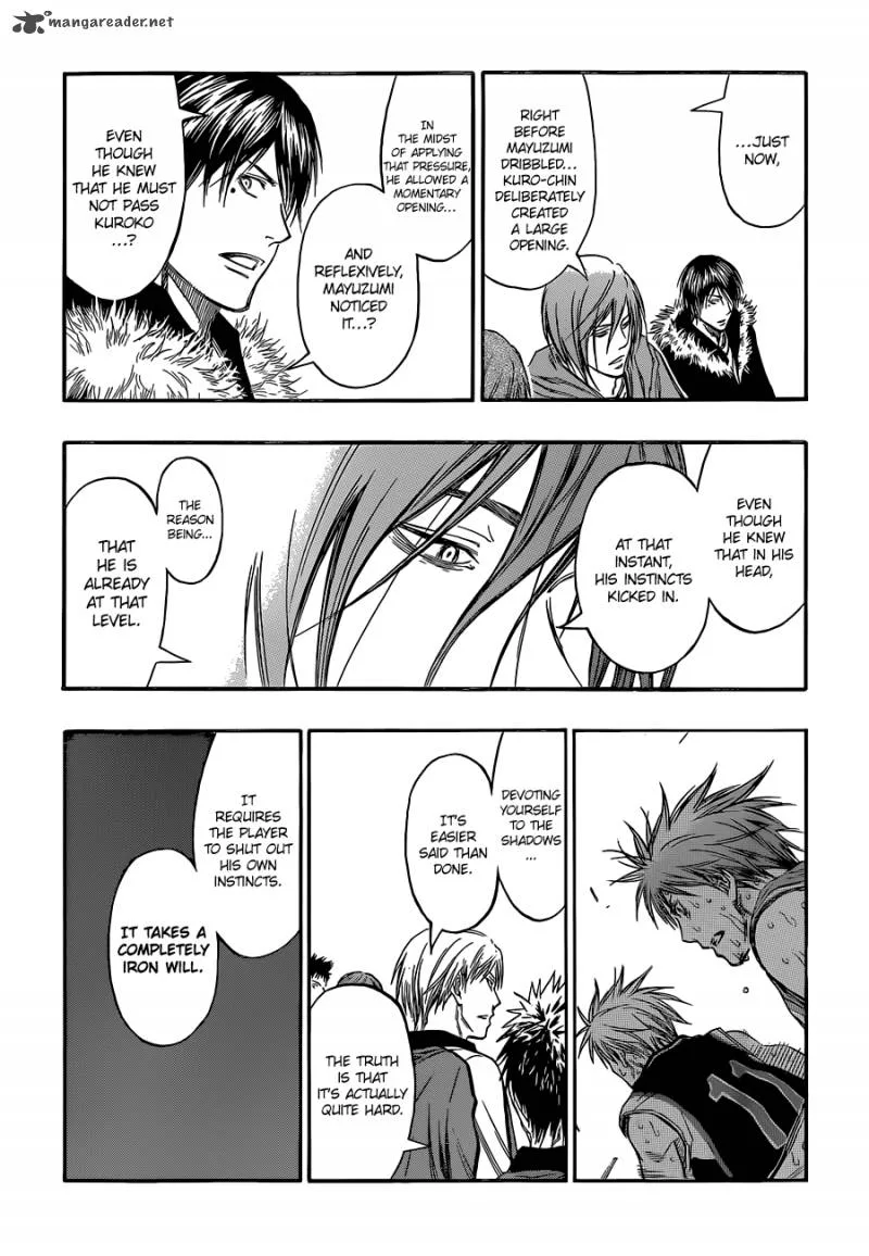 Kuroko no Basket Chapter 250 page 18