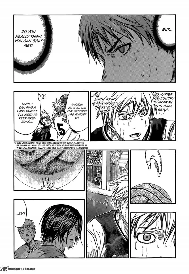 Kuroko no Basket Chapter 250 page 15