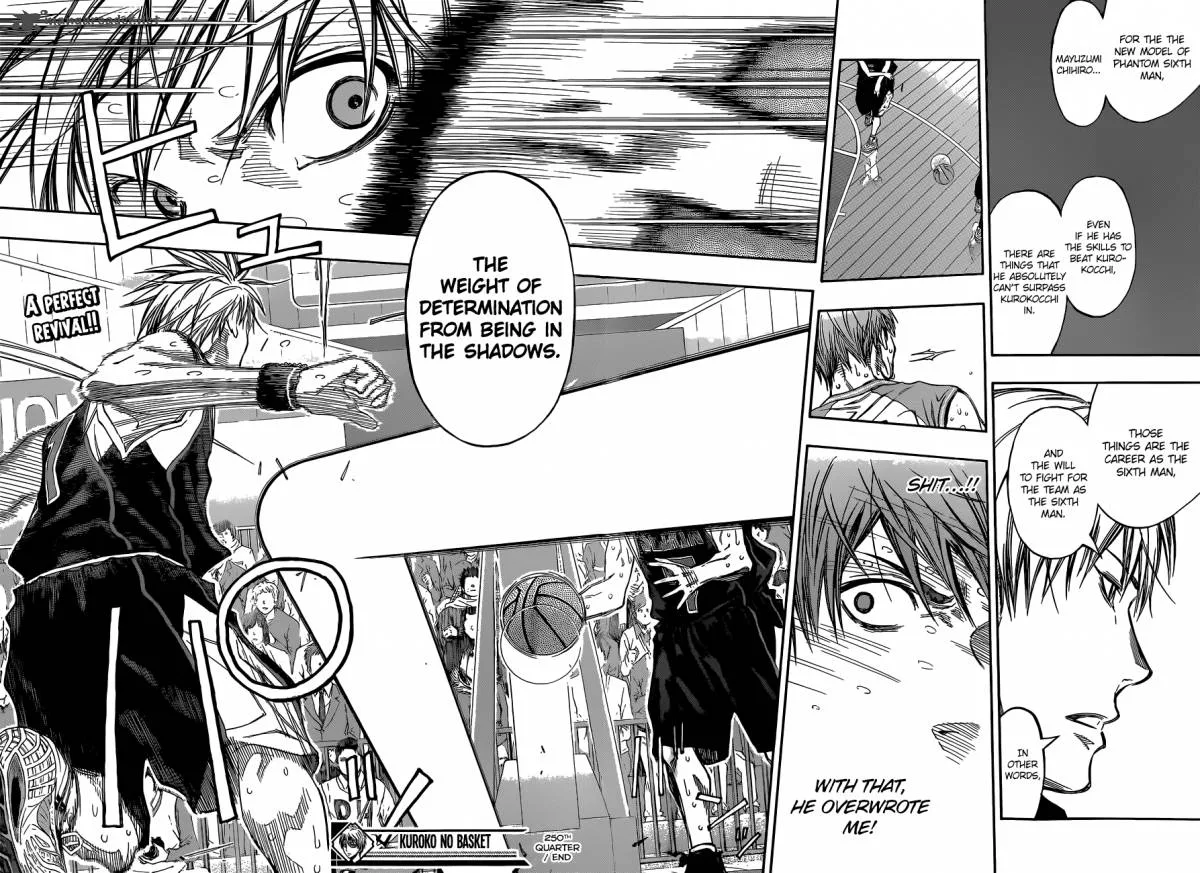 Kuroko no Basket Chapter 250 page 19