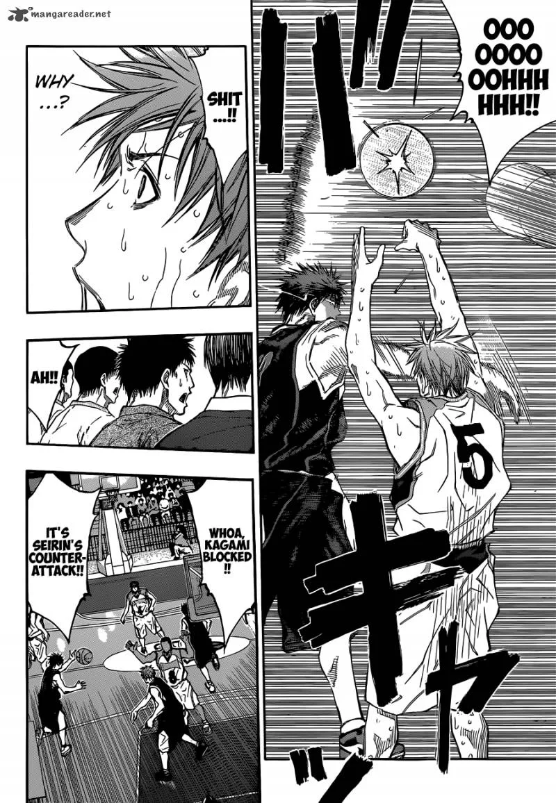 Kuroko no Basket Chapter 250 page 17