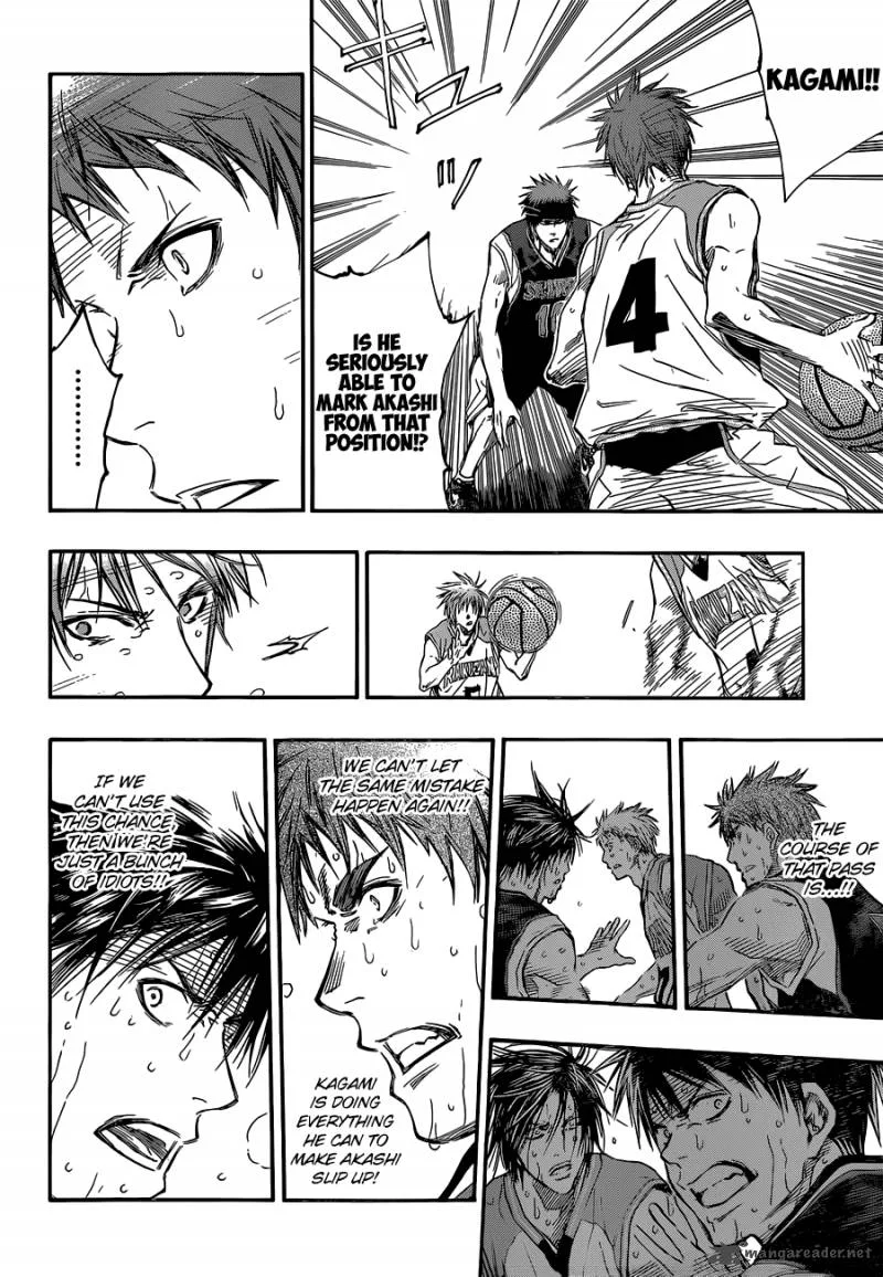 Kuroko no Basket Chapter 250 page 13
