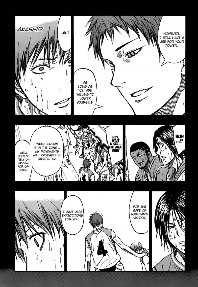 Kuroko no Basket Chapter 251 page 17