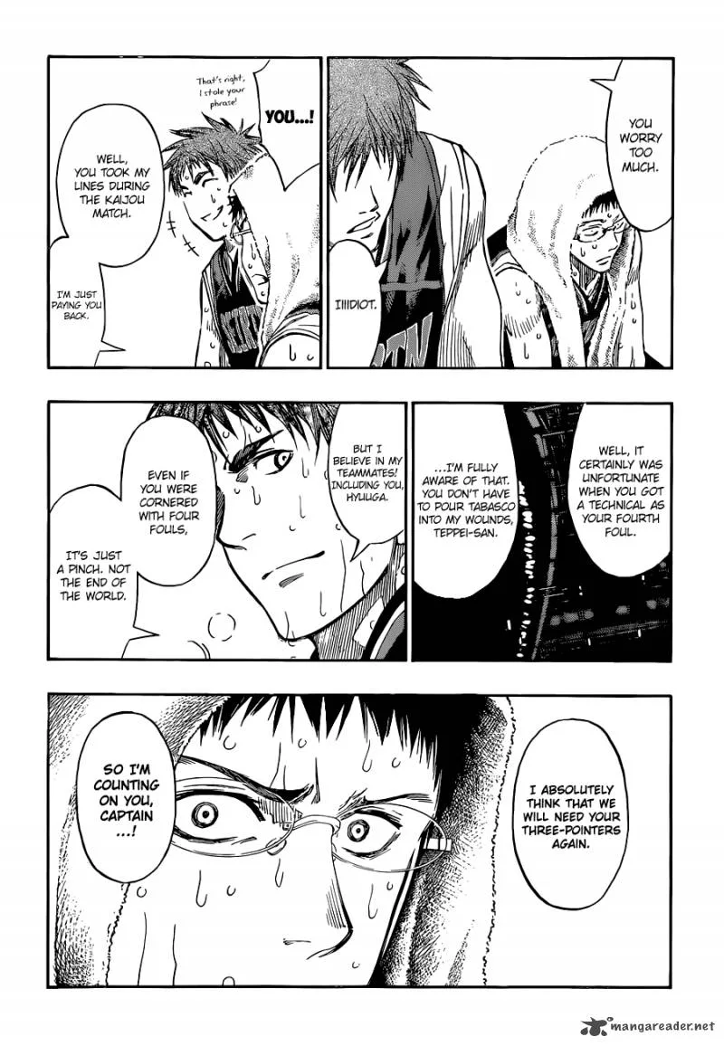 Kuroko no Basket Chapter 251 page 12