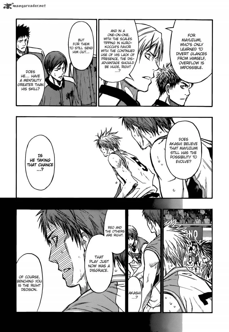 Kuroko no Basket Chapter 251 page 16