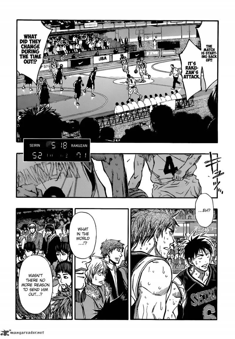 Kuroko no Basket Chapter 251 page 14