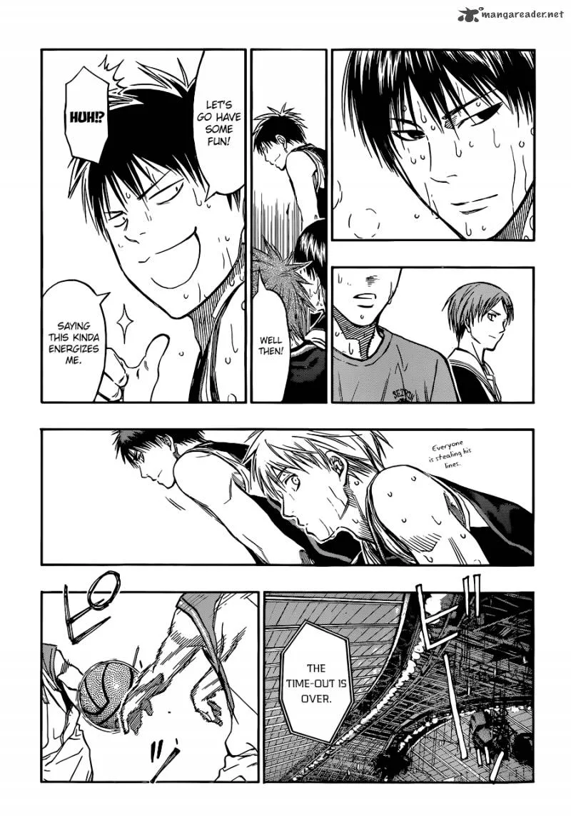 Kuroko no Basket Chapter 251 page 13