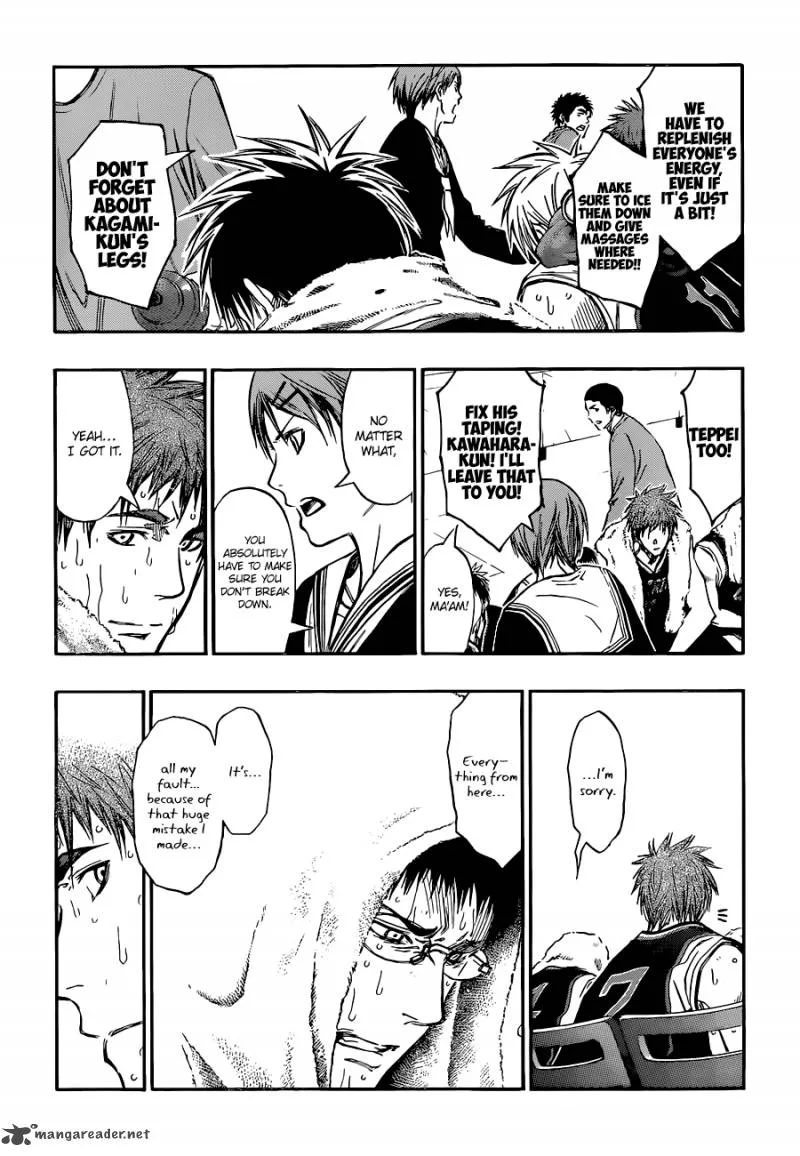 Kuroko no Basket Chapter 251 page 11