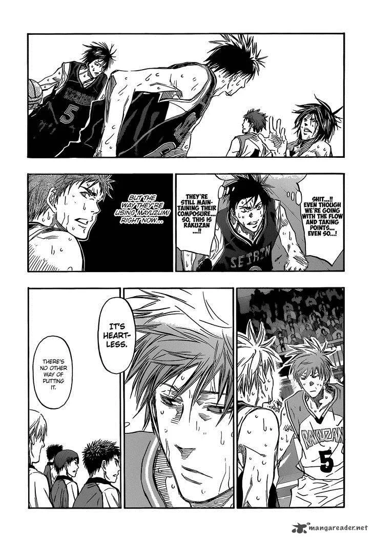 Kuroko no Basket Chapter 252 page 9
