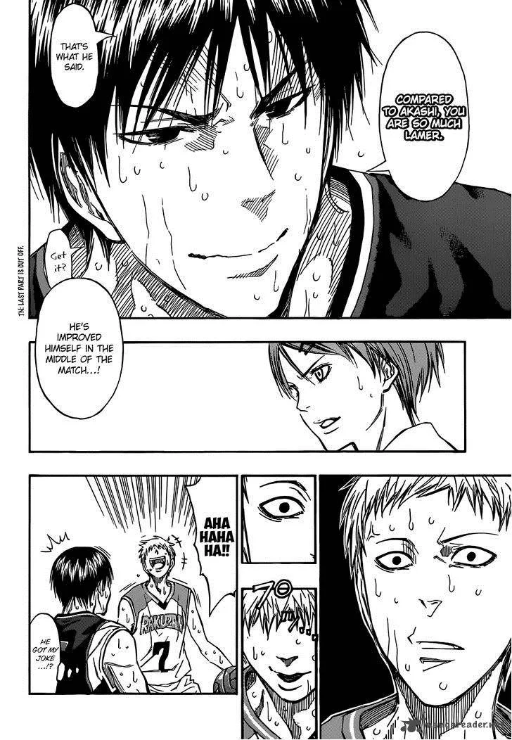 Kuroko no Basket Chapter 252 page 18