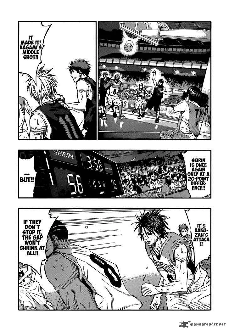 Kuroko no Basket Chapter 252 page 11