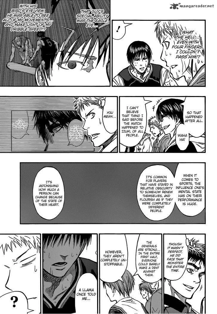 Kuroko no Basket Chapter 252 page 17