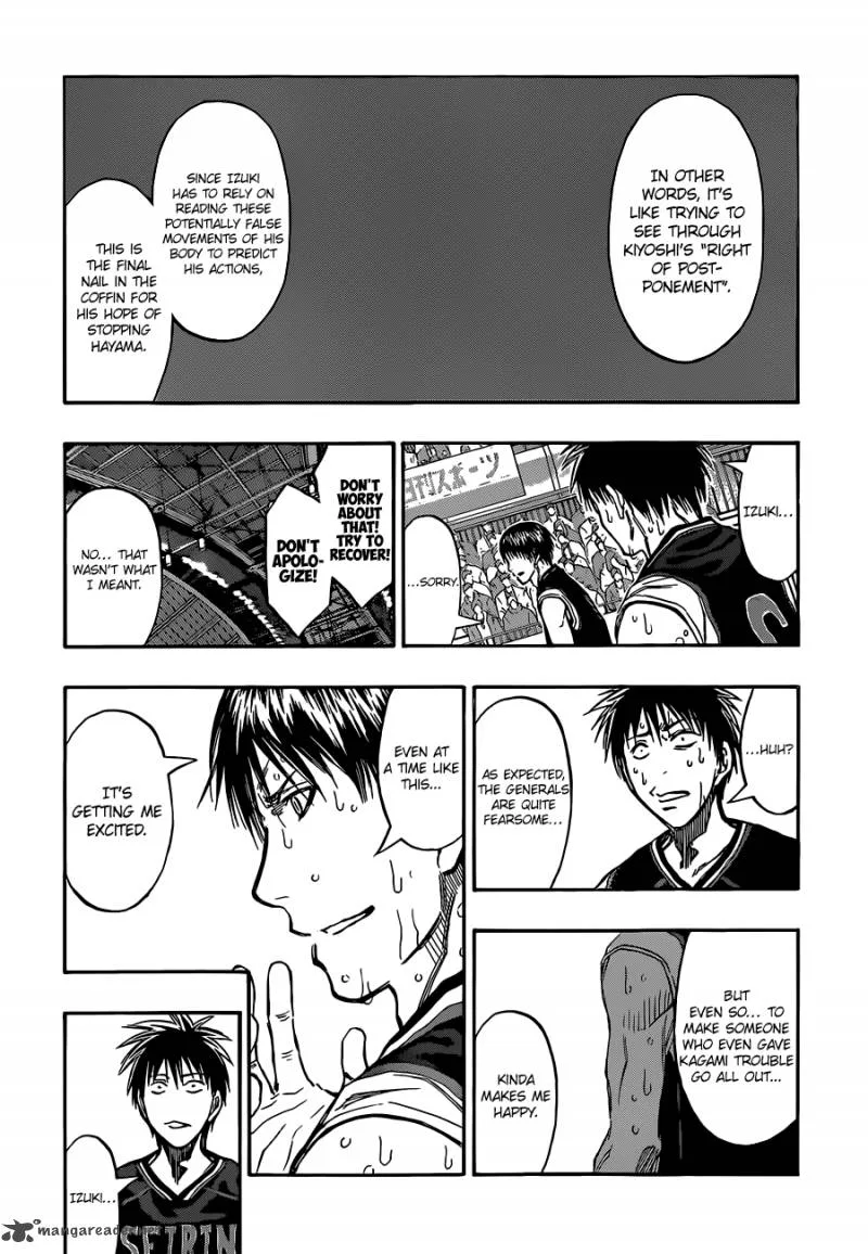 Kuroko no Basket Chapter 253 page 11
