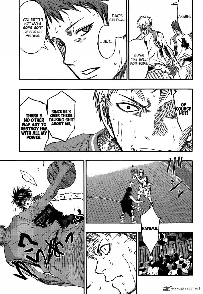 Kuroko no Basket Chapter 253 page 14