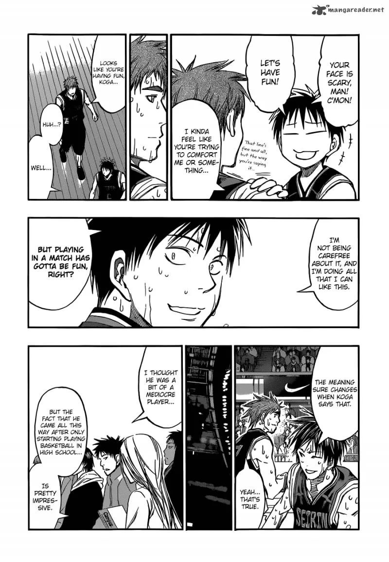 Kuroko no Basket Chapter 256 page 8
