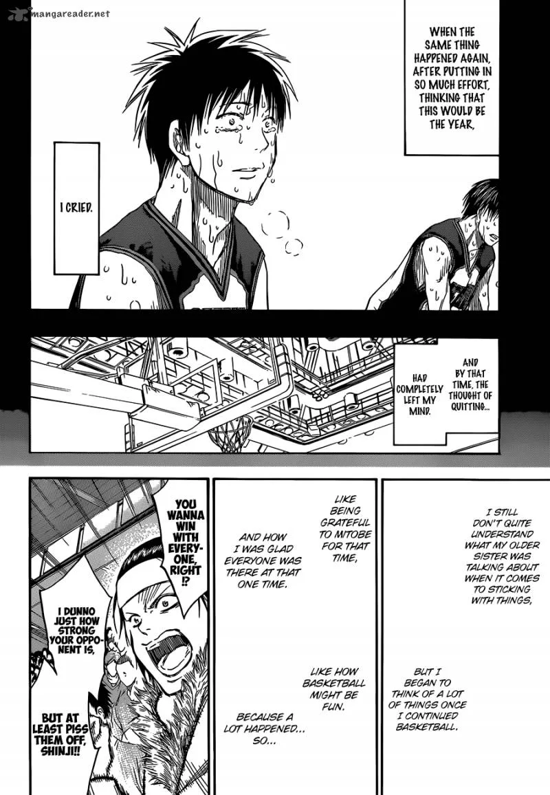 Kuroko no Basket Chapter 256 page 16