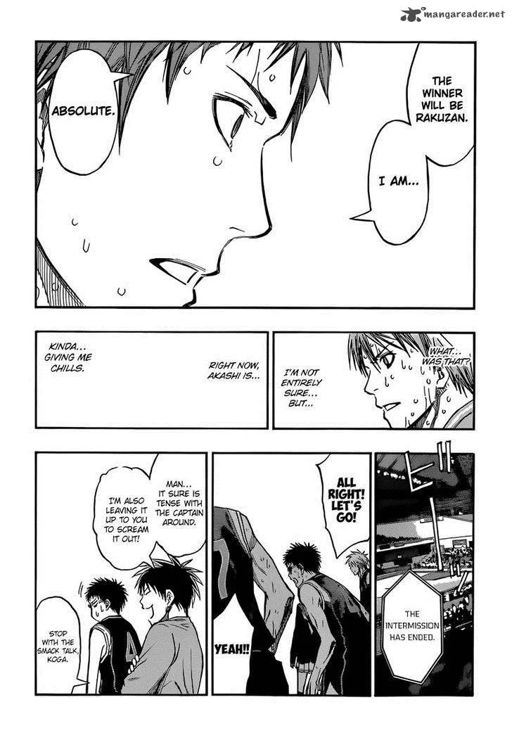 Kuroko no Basket Chapter 257 page 11