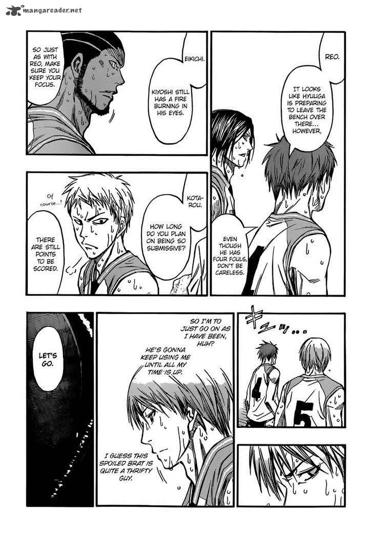 Kuroko no Basket Chapter 257 page 10