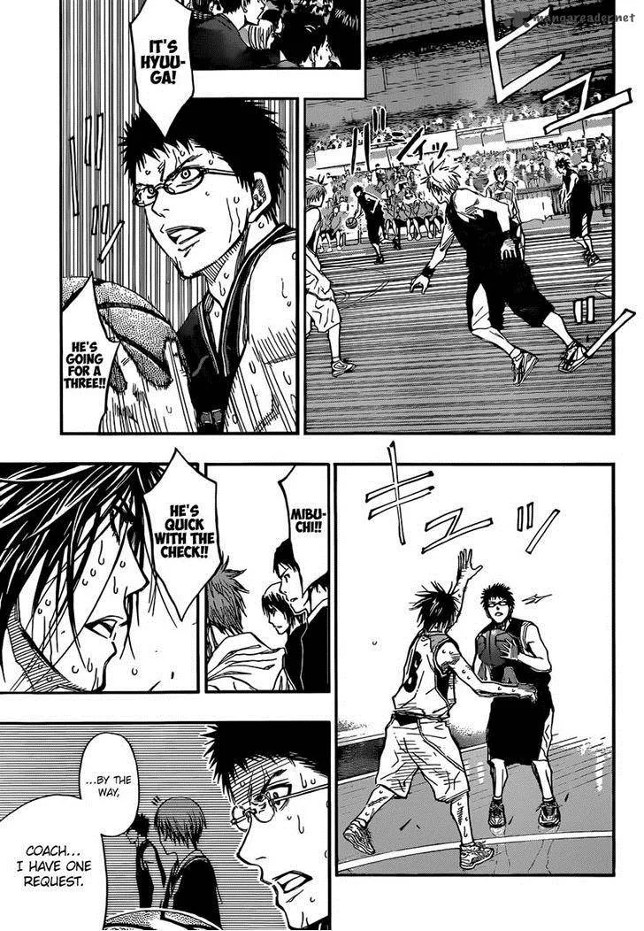 Kuroko no Basket Chapter 257 page 17