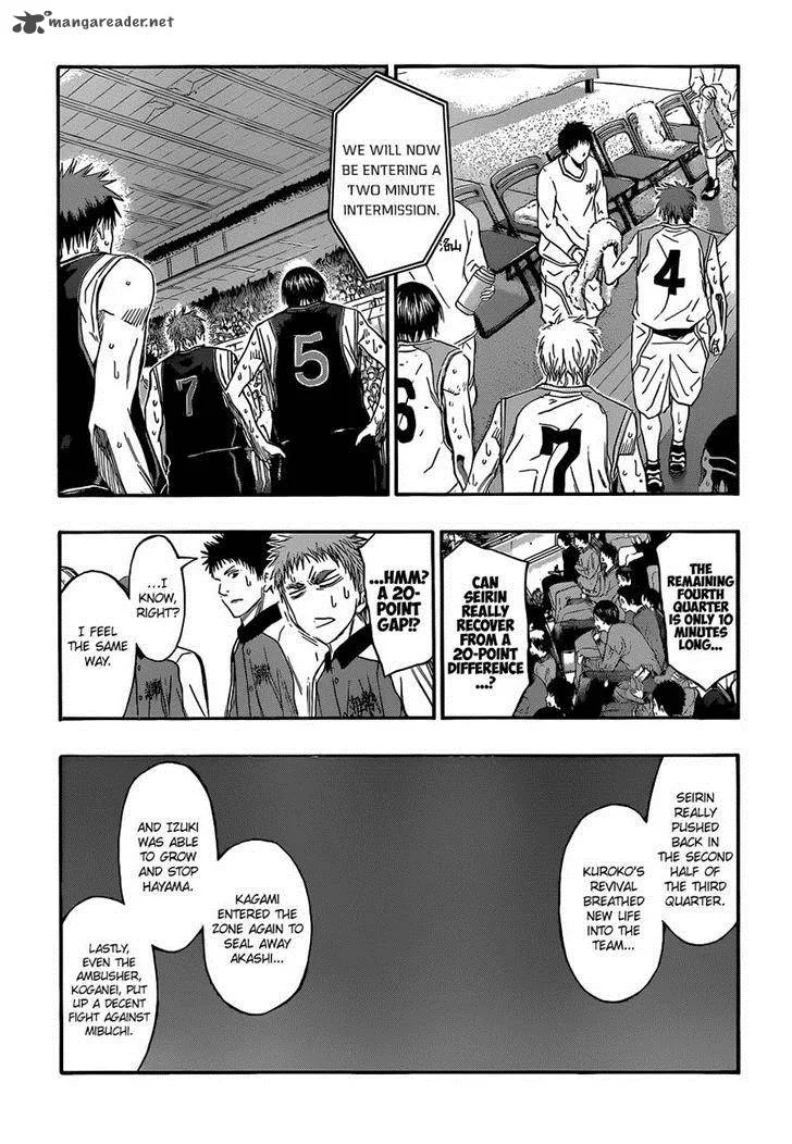 Kuroko no Basket Chapter 257 page 4