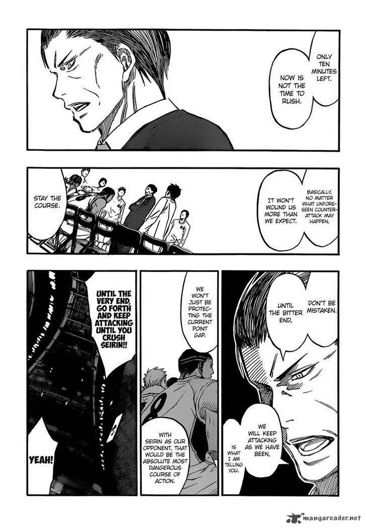 Kuroko no Basket Chapter 257 page 9