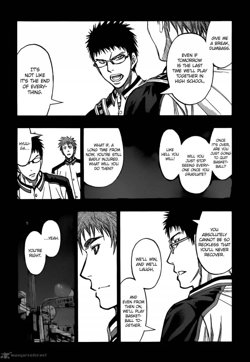 Kuroko no Basket Chapter 258 page 4