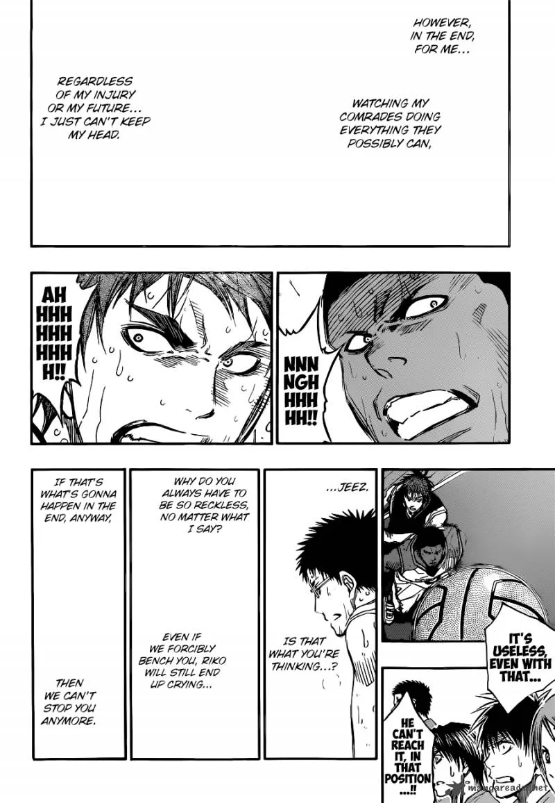 Kuroko no Basket Chapter 258 page 17