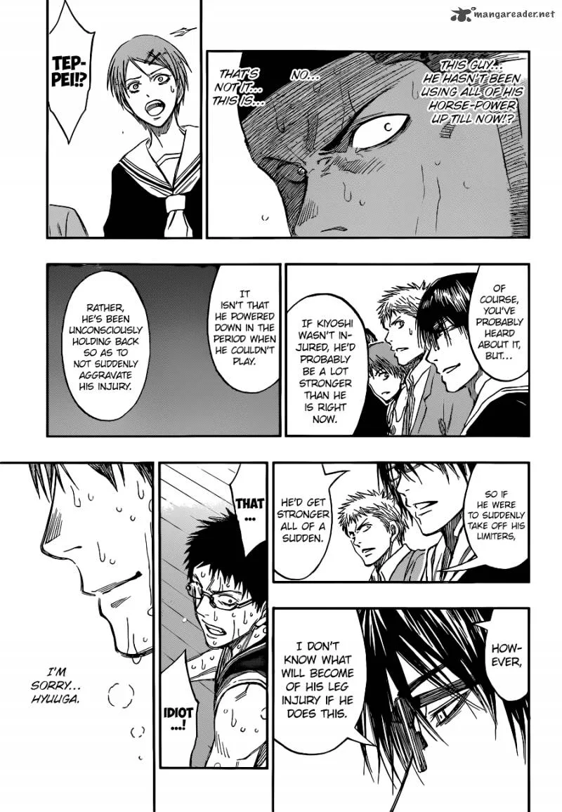 Kuroko no Basket Chapter 258 page 16