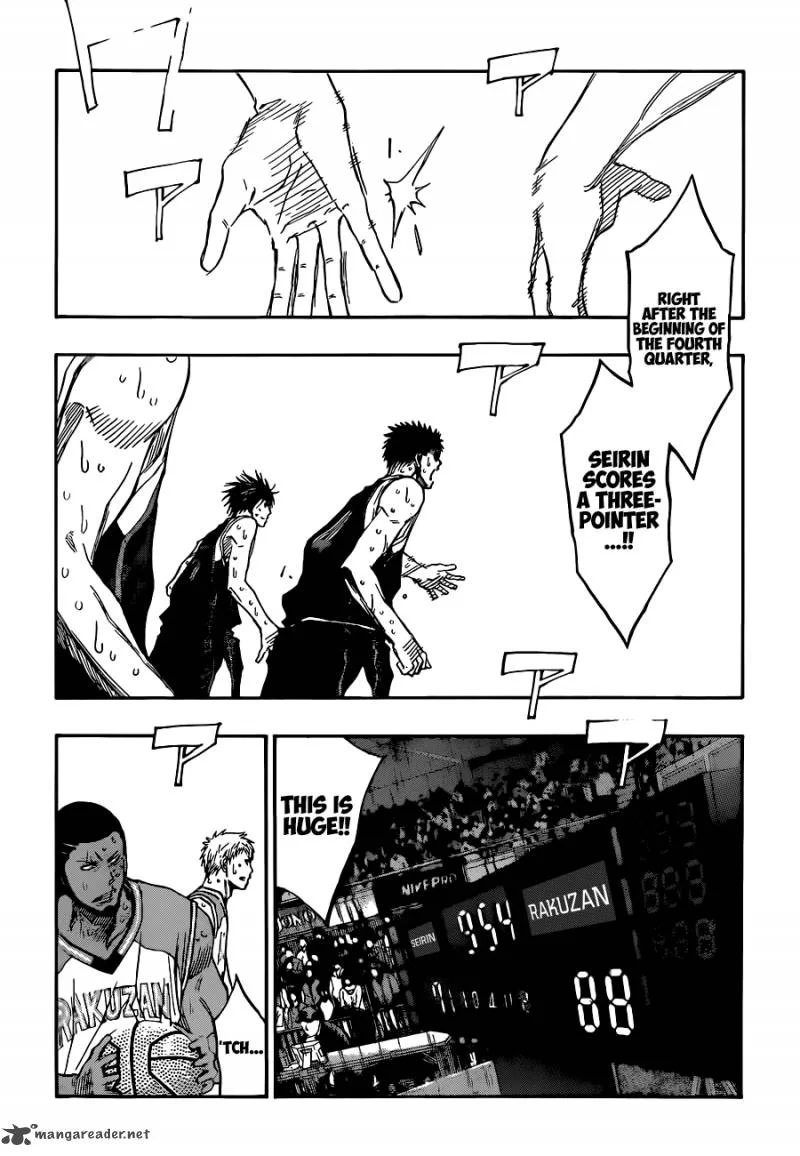 Kuroko no Basket Chapter 258 page 6