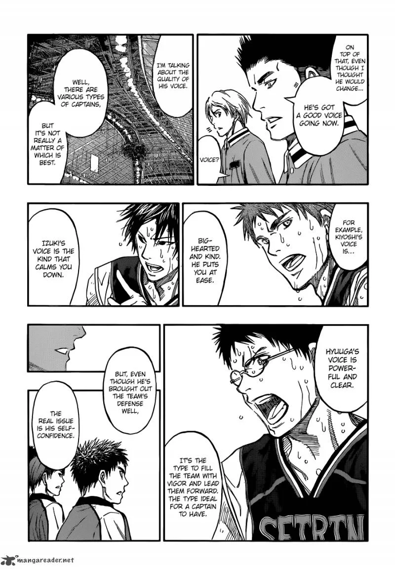 Kuroko no Basket Chapter 258 page 9