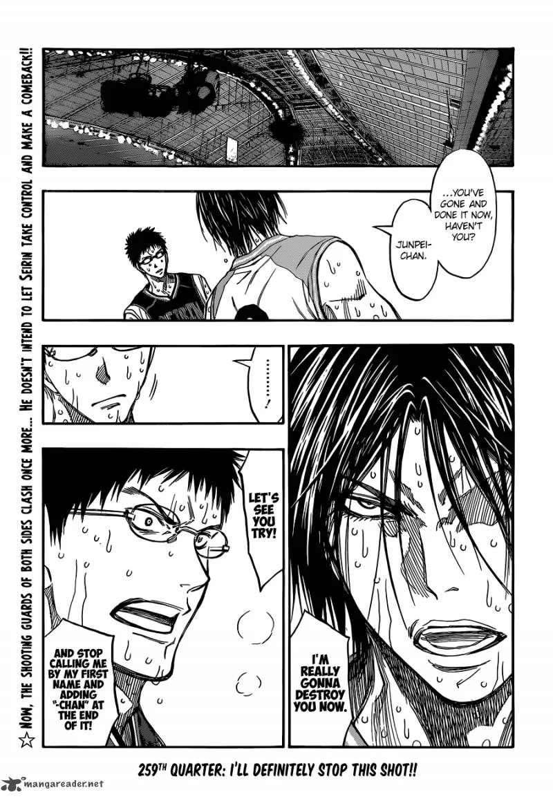 Kuroko no Basket Chapter 259 page 4