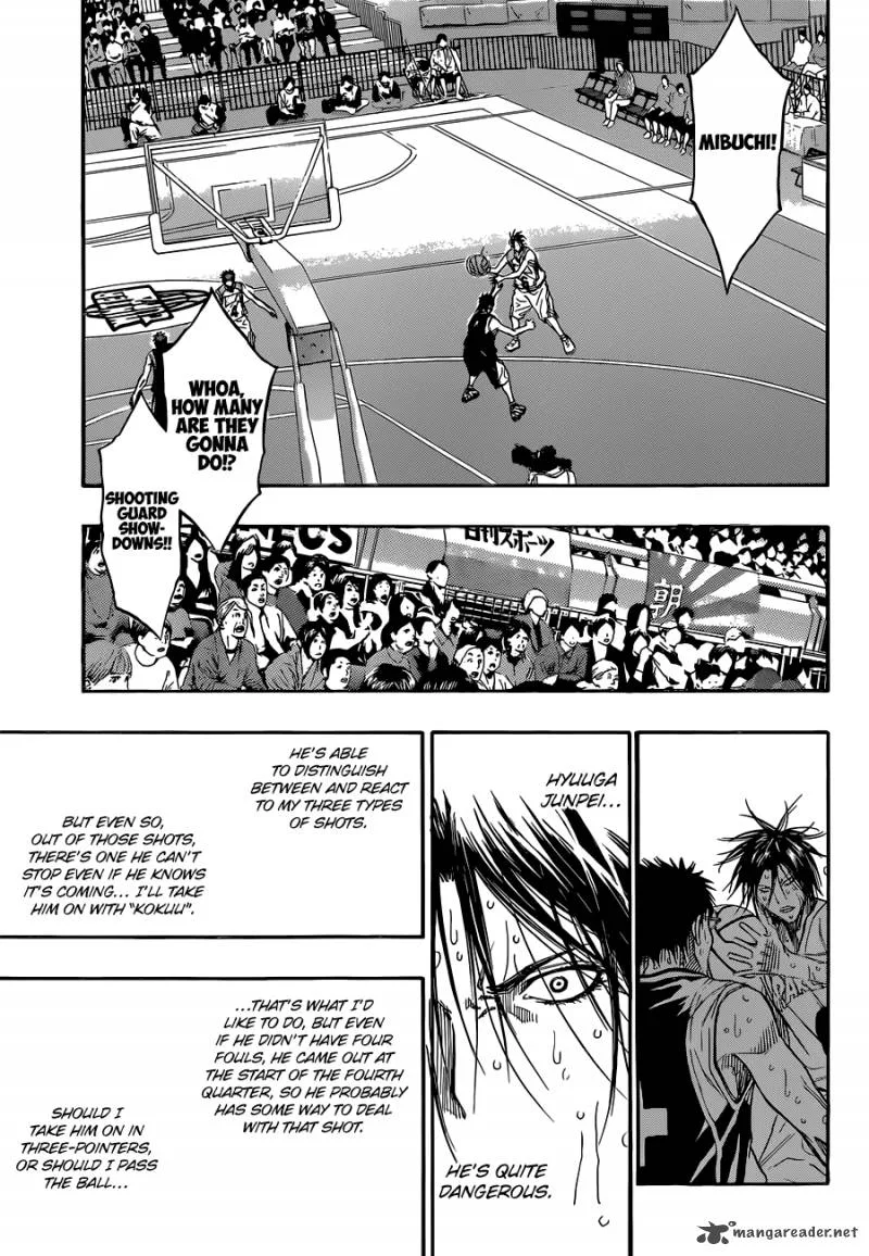 Kuroko no Basket Chapter 259 page 10