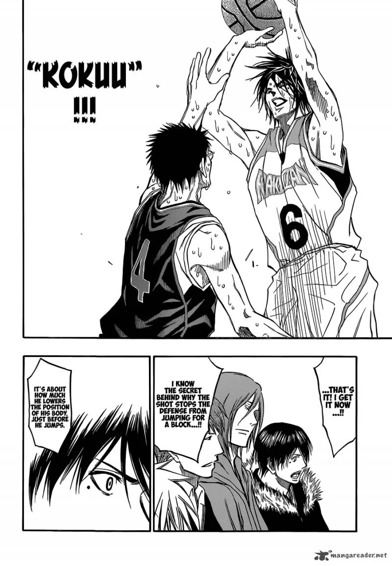 Kuroko no Basket Chapter 259 page 13