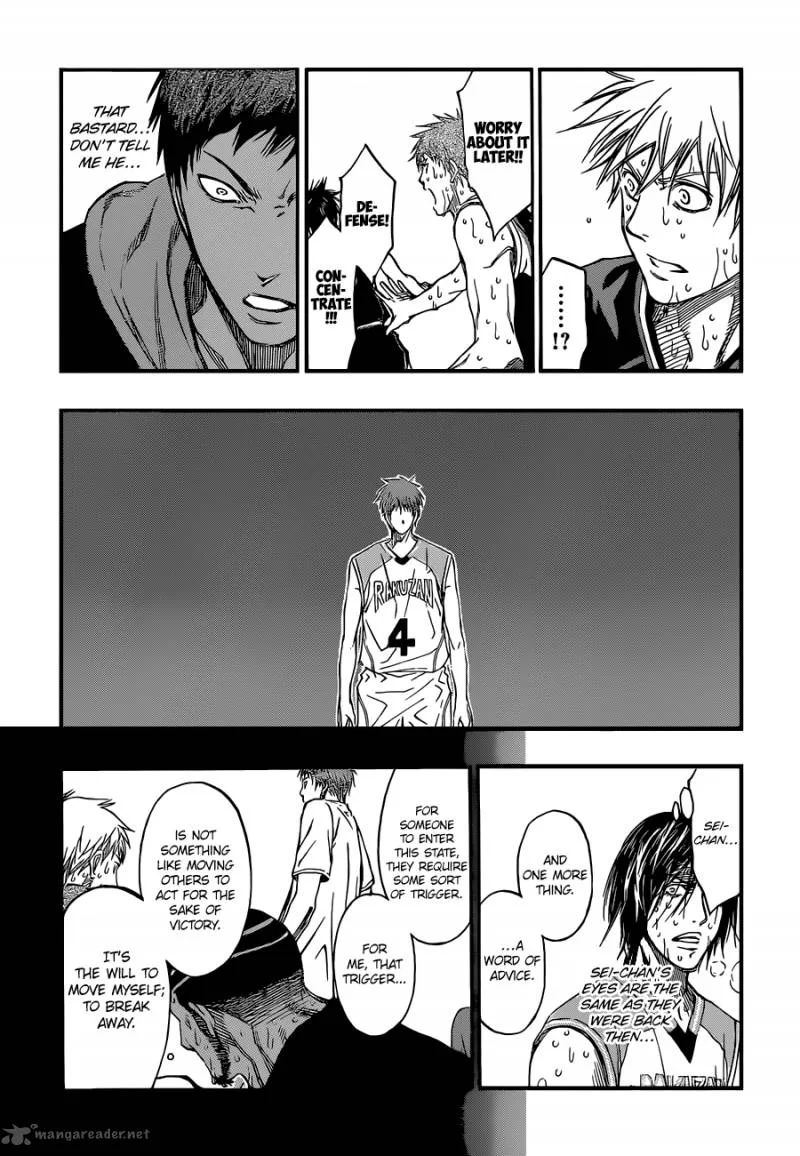 Kuroko no Basket Chapter 260 page 17