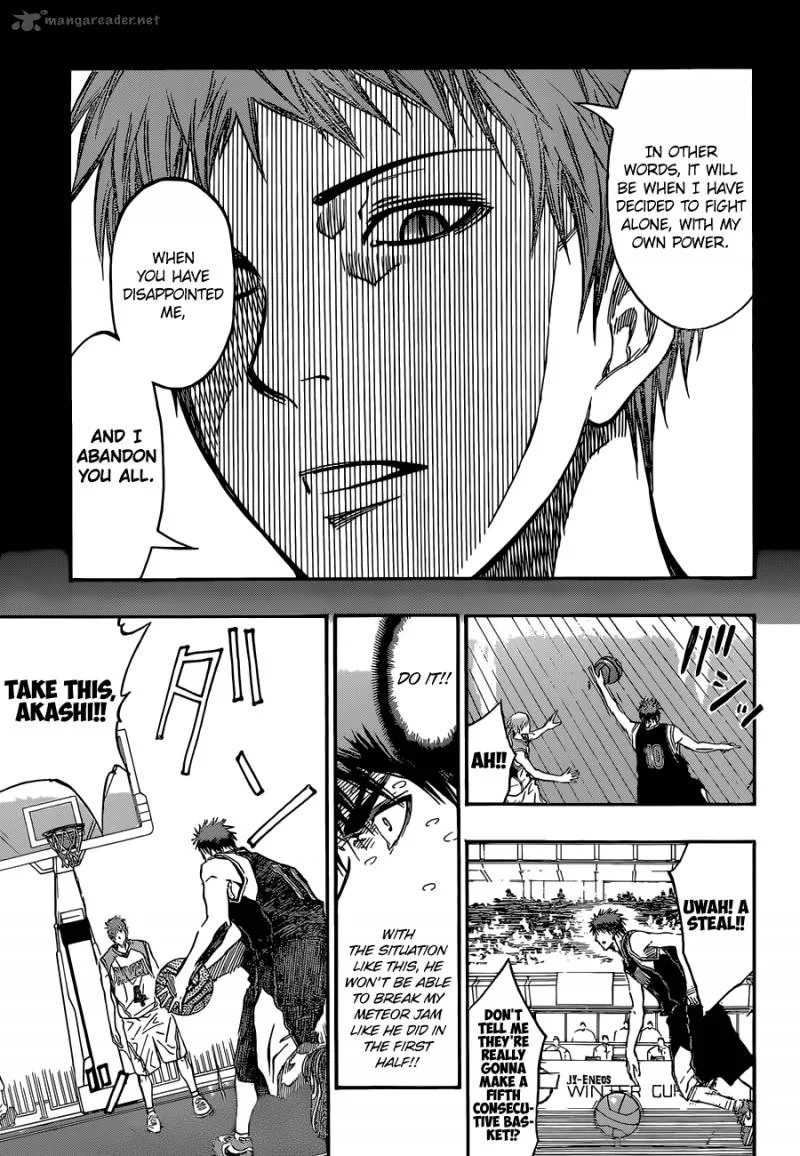 Kuroko no Basket Chapter 260 page 18