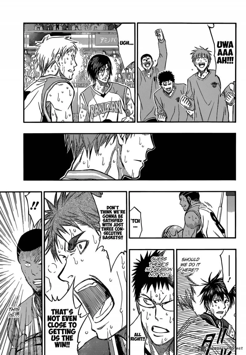 Kuroko no Basket Chapter 260 page 9