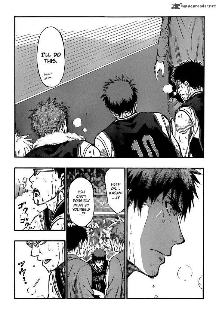 Kuroko no Basket Chapter 261 page 10