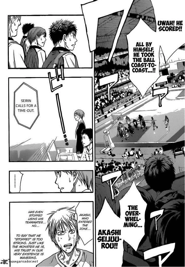 Kuroko no Basket Chapter 261 page 8