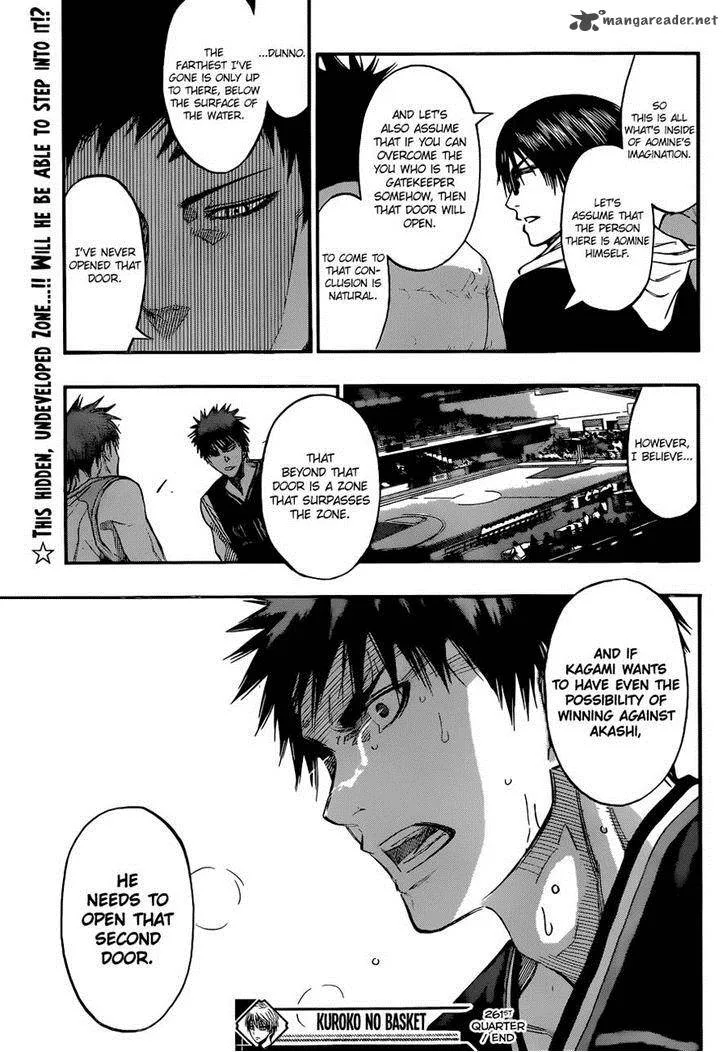 Kuroko no Basket Chapter 261 page 17