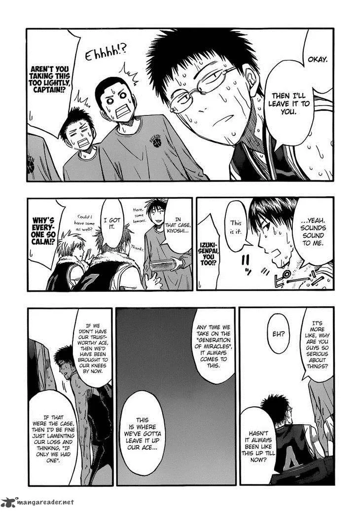 Kuroko no Basket Chapter 261 page 11