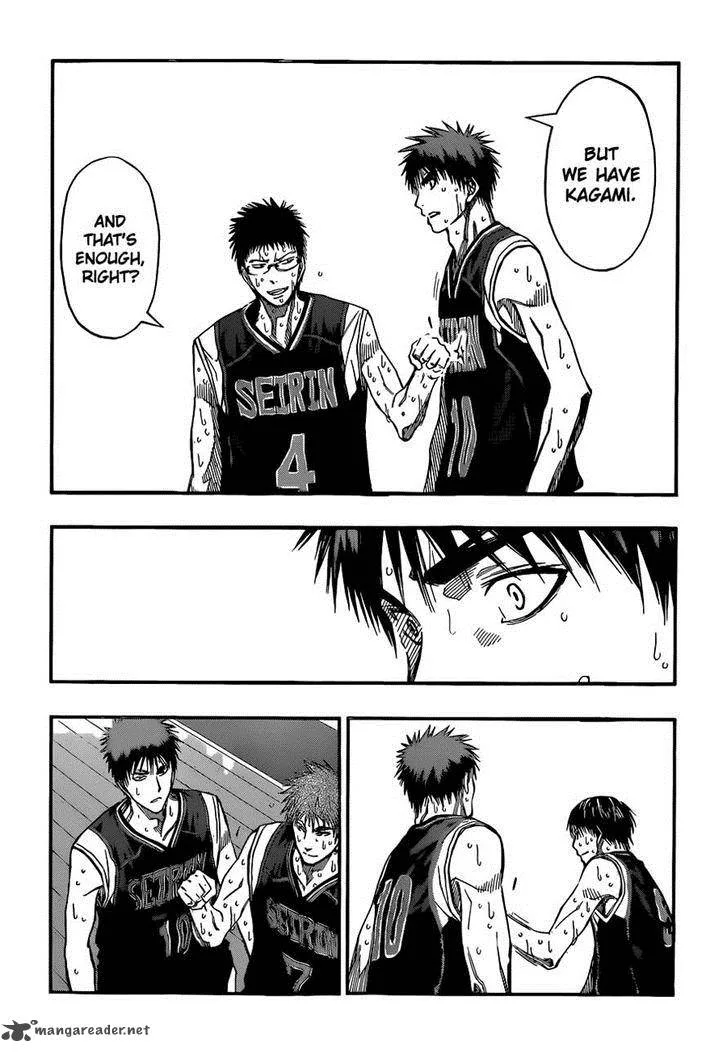 Kuroko no Basket Chapter 261 page 12