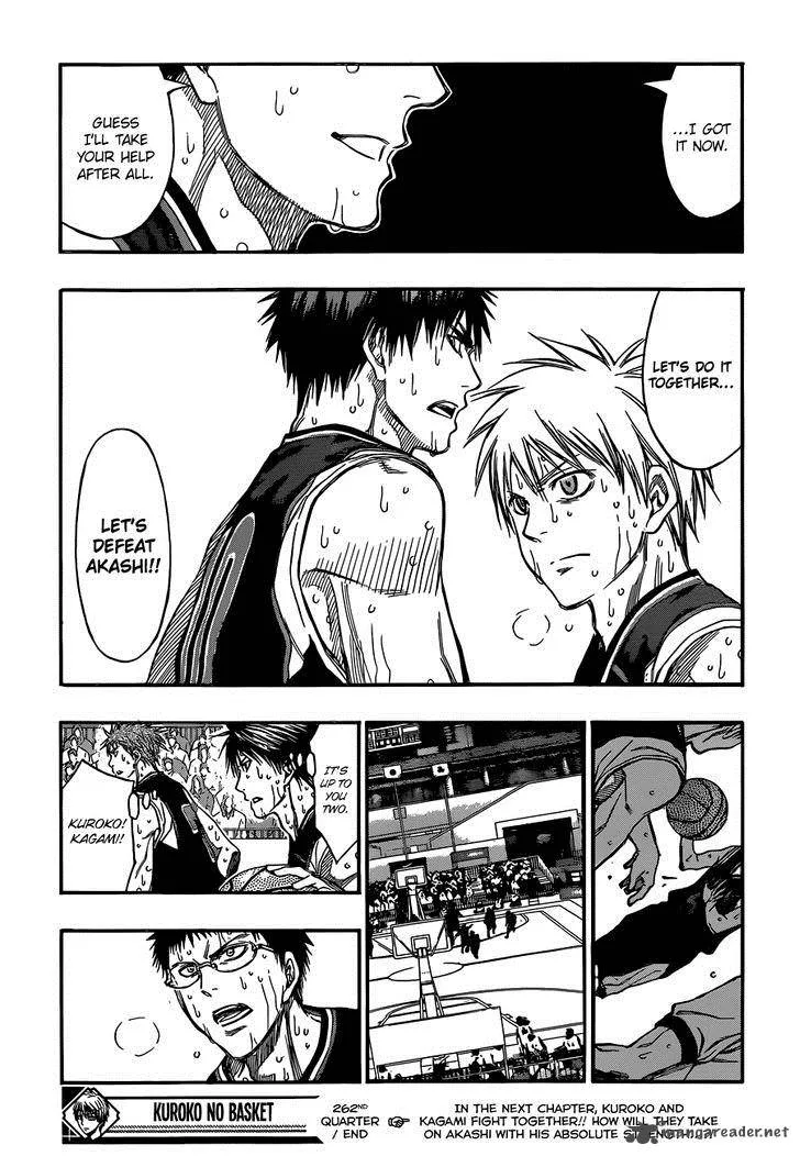 Kuroko no Basket Chapter 262 page 19