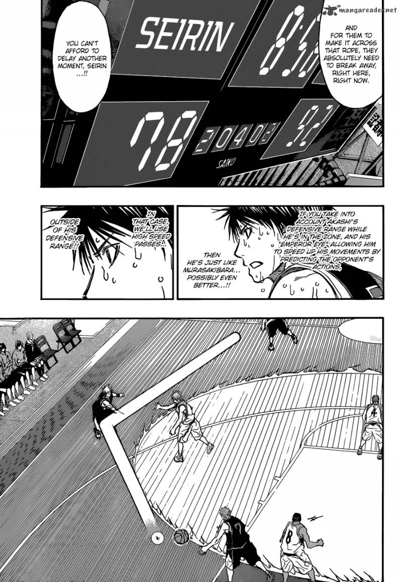 Kuroko no Basket Chapter 263 page 7