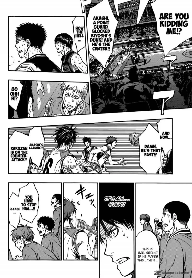 Kuroko no Basket Chapter 263 page 10