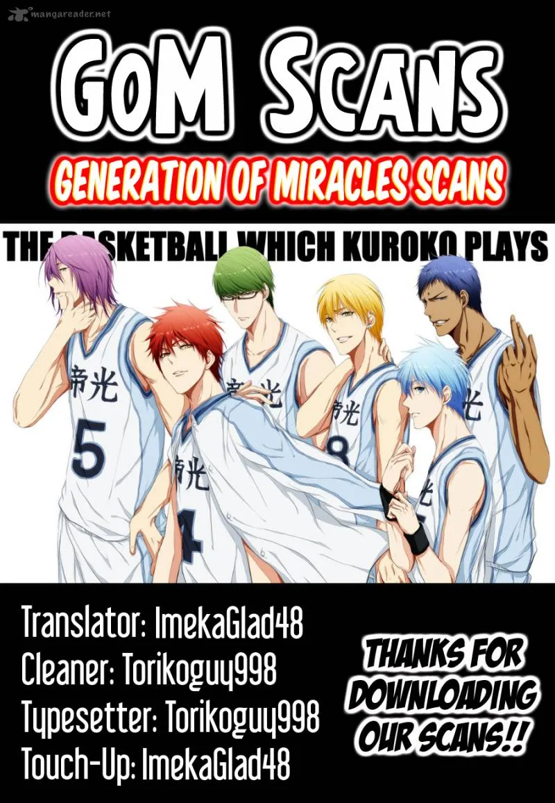 Kuroko no Basket Chapter 264 page 2