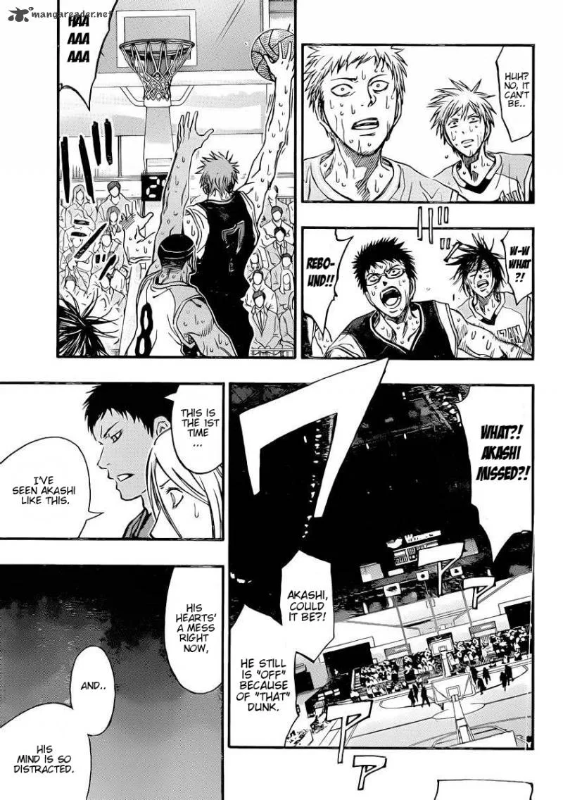 Kuroko no Basket Chapter 264 page 17